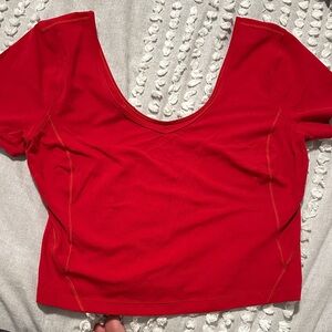 Lululemon Athletica Red Bodysuit